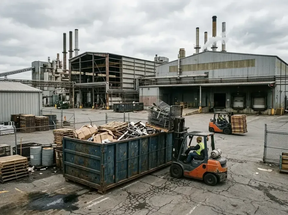 industrial-factory-scrap-conta-003 — frequently asked questions, Cheap Roll-off Dumpster Rentals in De Leon Springs, FL